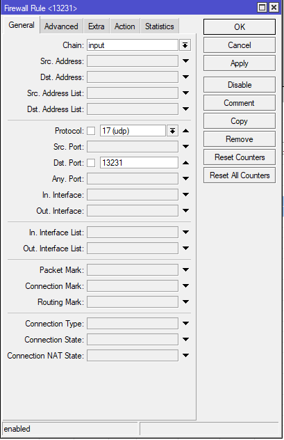 mikrotik wireguard firewall