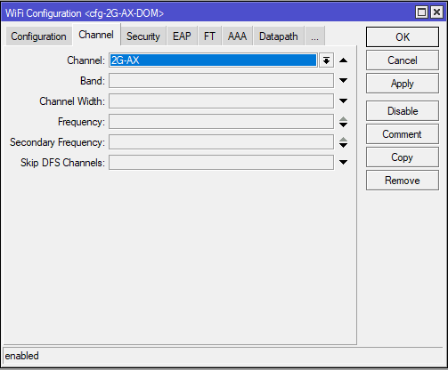 Mikrotik Capsman Configuration Channel