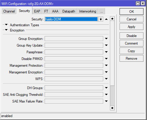 Mikrotik Capsman Configuration Security