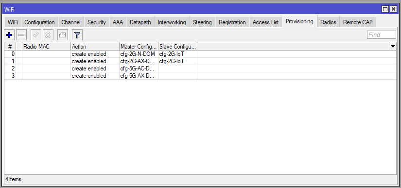 Mikrotik Capsman Provisioning